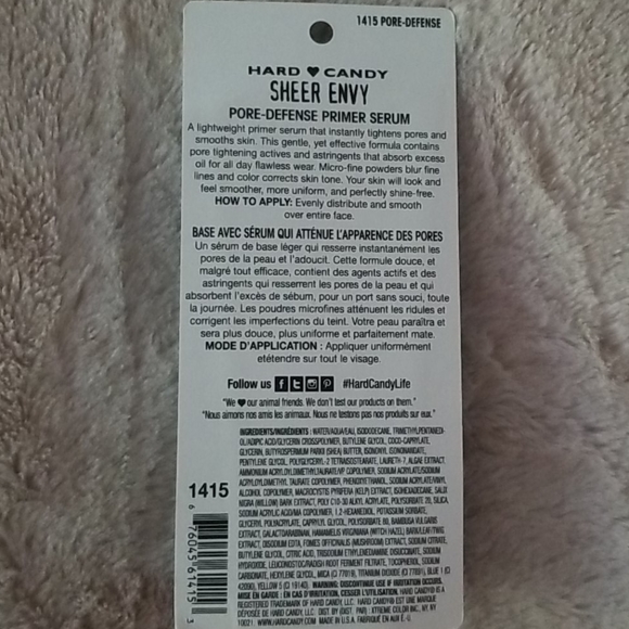 Hard Candy Oil Free Silicone Free Face Primer - Picture 2 of 2
